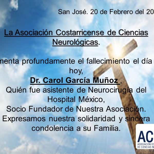 20 febrero del 2021 Dr. Carol García Muñoz.